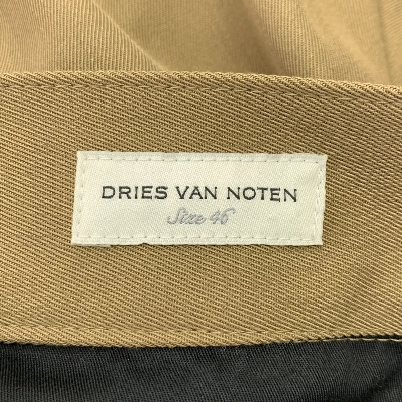 DRIES VAN NOTEN / ドリスヴァンノッテン | ウール混 ジップ スラックス パンツ | 46 | メンズ