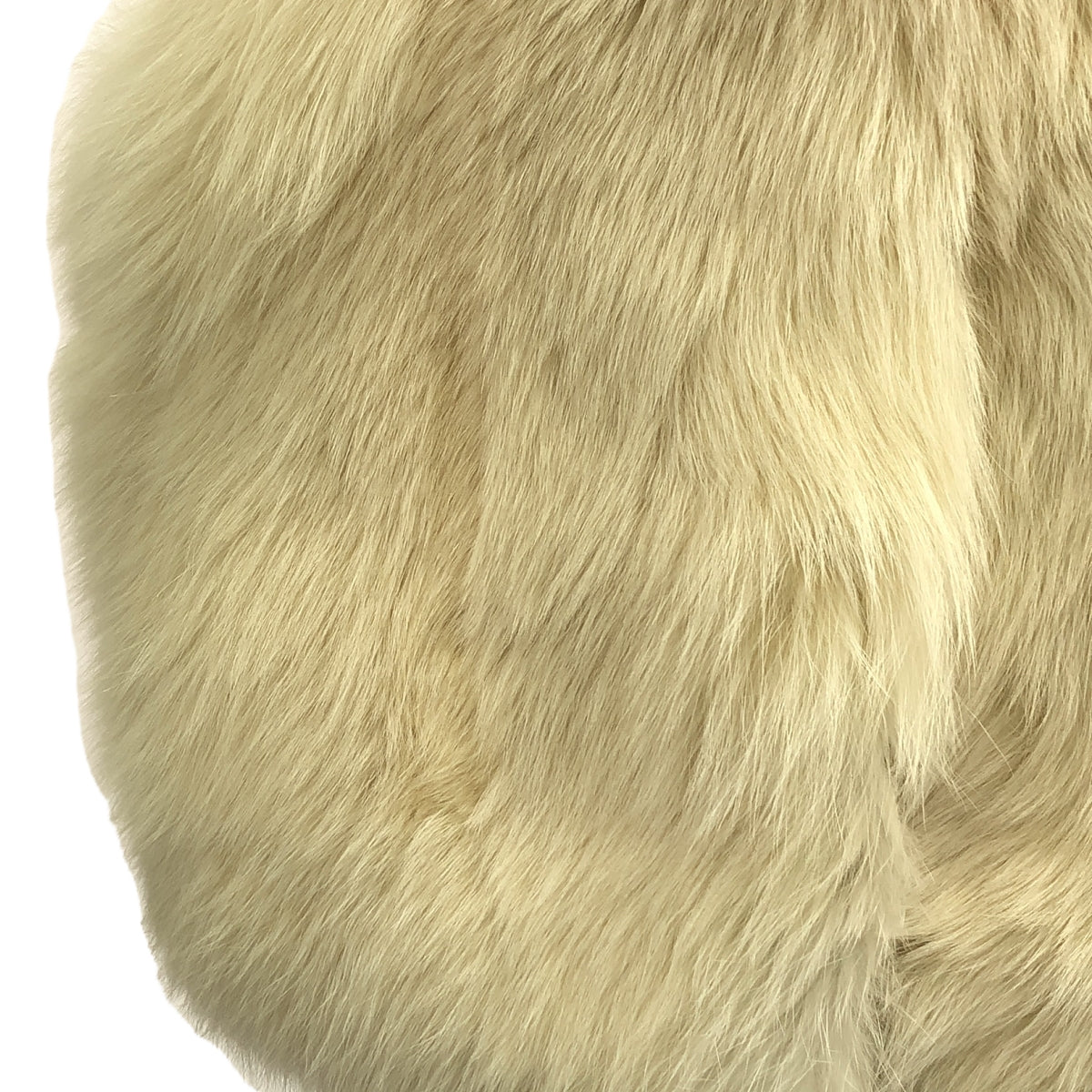 Drawer | Fox fur vest | Beige | Women's