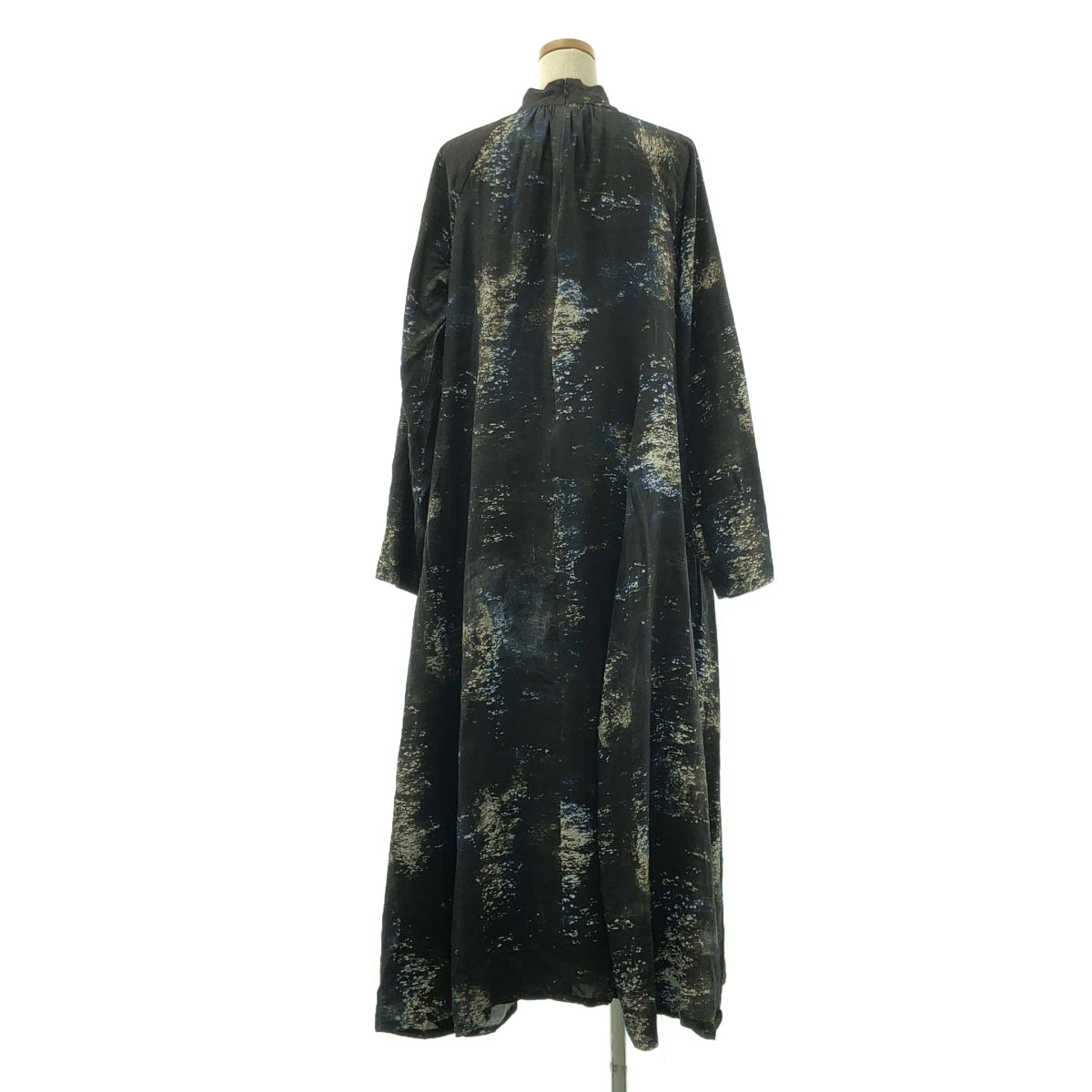 MURRAL / ミューラル | Encounter  dress / 総柄 ギャザー ボリューム ドレス ワンピース / 裏地付き | 2 | レディース