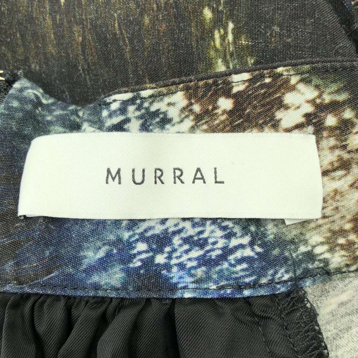 MURRAL / ミューラル | Encounter  dress / 総柄 ギャザー ボリューム ドレス ワンピース / 裏地付き | 2 | レディース