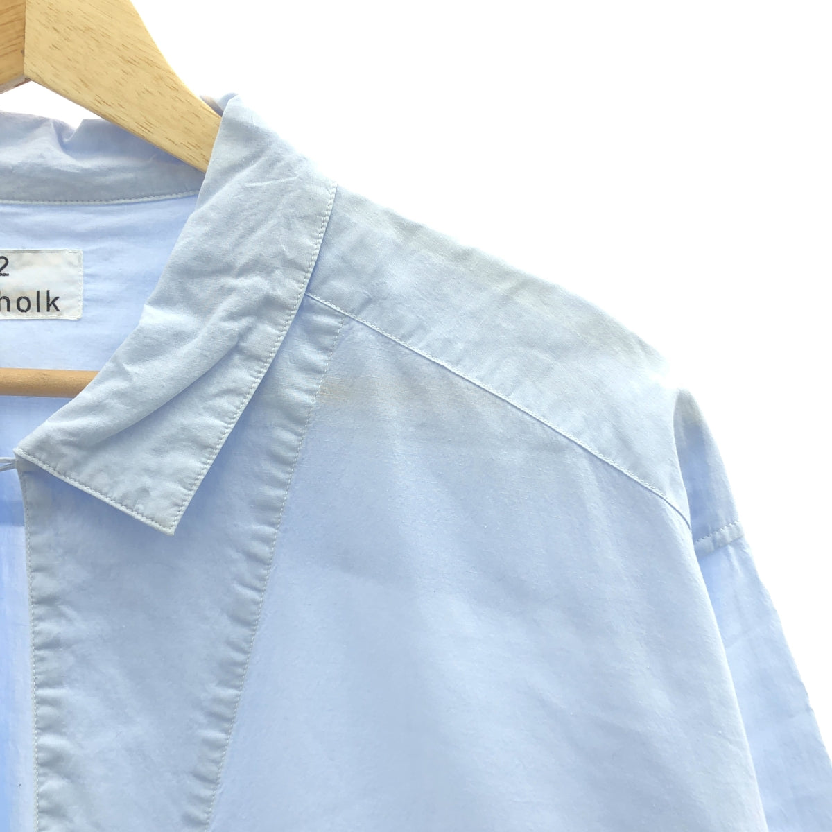 holk / 호크 | 코튼 린넨 스키퍼 셔츠 | 2 |