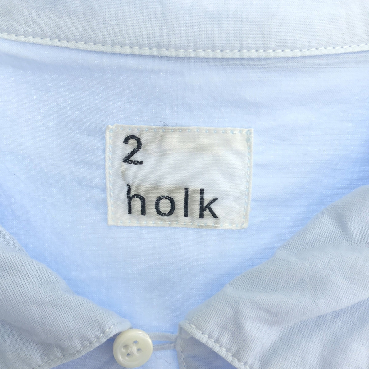 holk | 棉麻船長襯衫 | 尺寸 2 | 女款