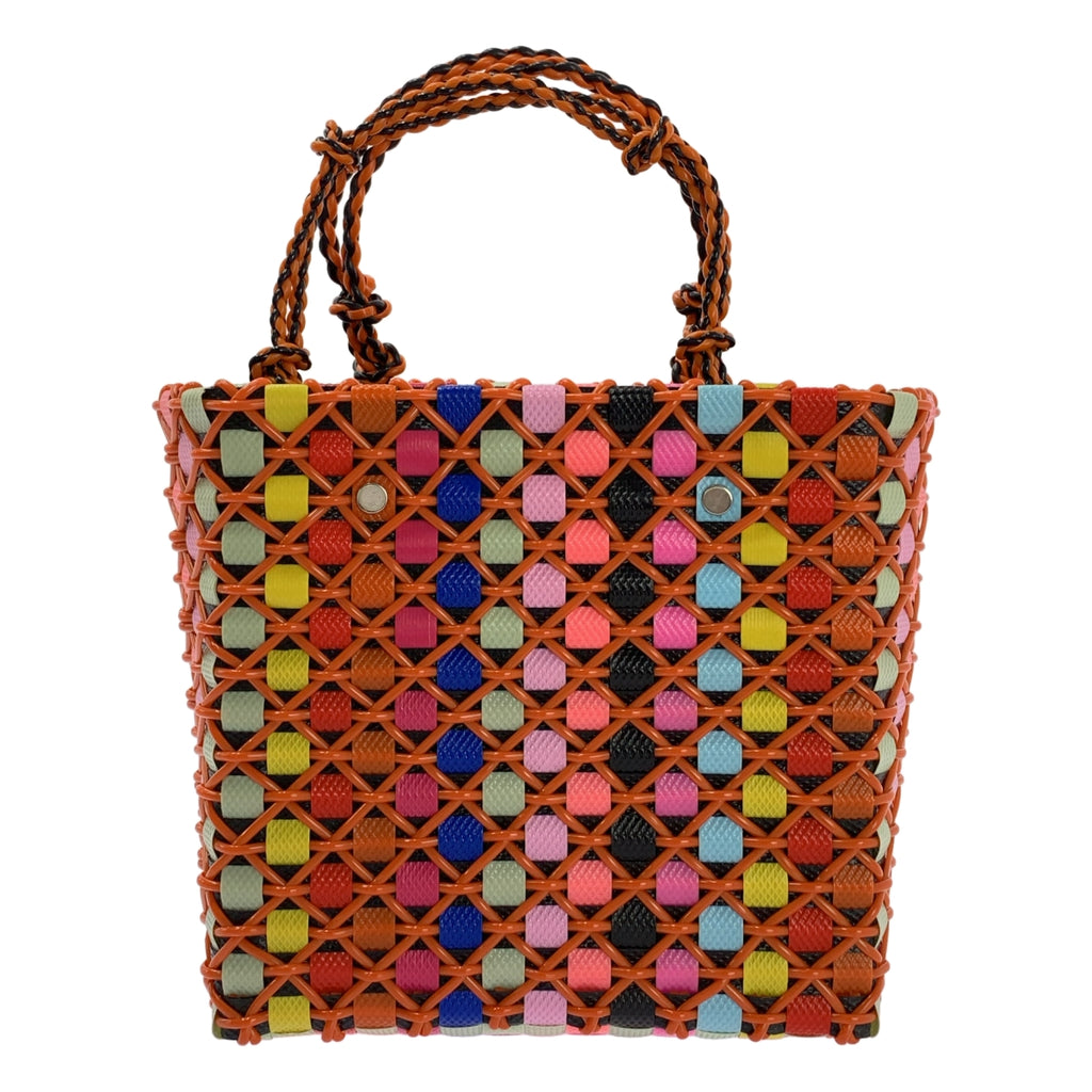 MARNI | MARKET CAKE BASKET MINI / 阿拉伯風格籃子手提包 |