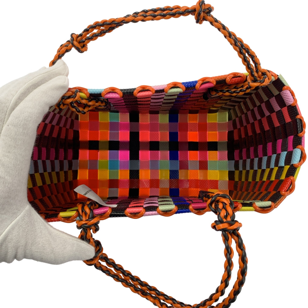 MARNI | MARKET CAKE BASKET MINI / 阿拉伯風格籃子手提包 |