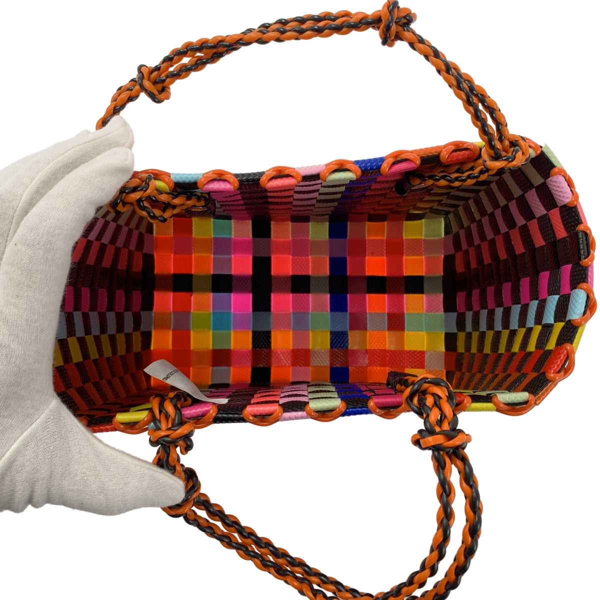 MARNI | MARKET CAKE BASKET MINI / 阿拉伯風格籃子手提包 |