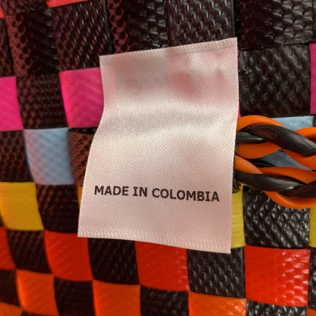 MARNI | MARKET CAKE BASKET MINI / 阿拉伯風格籃子手提包 |