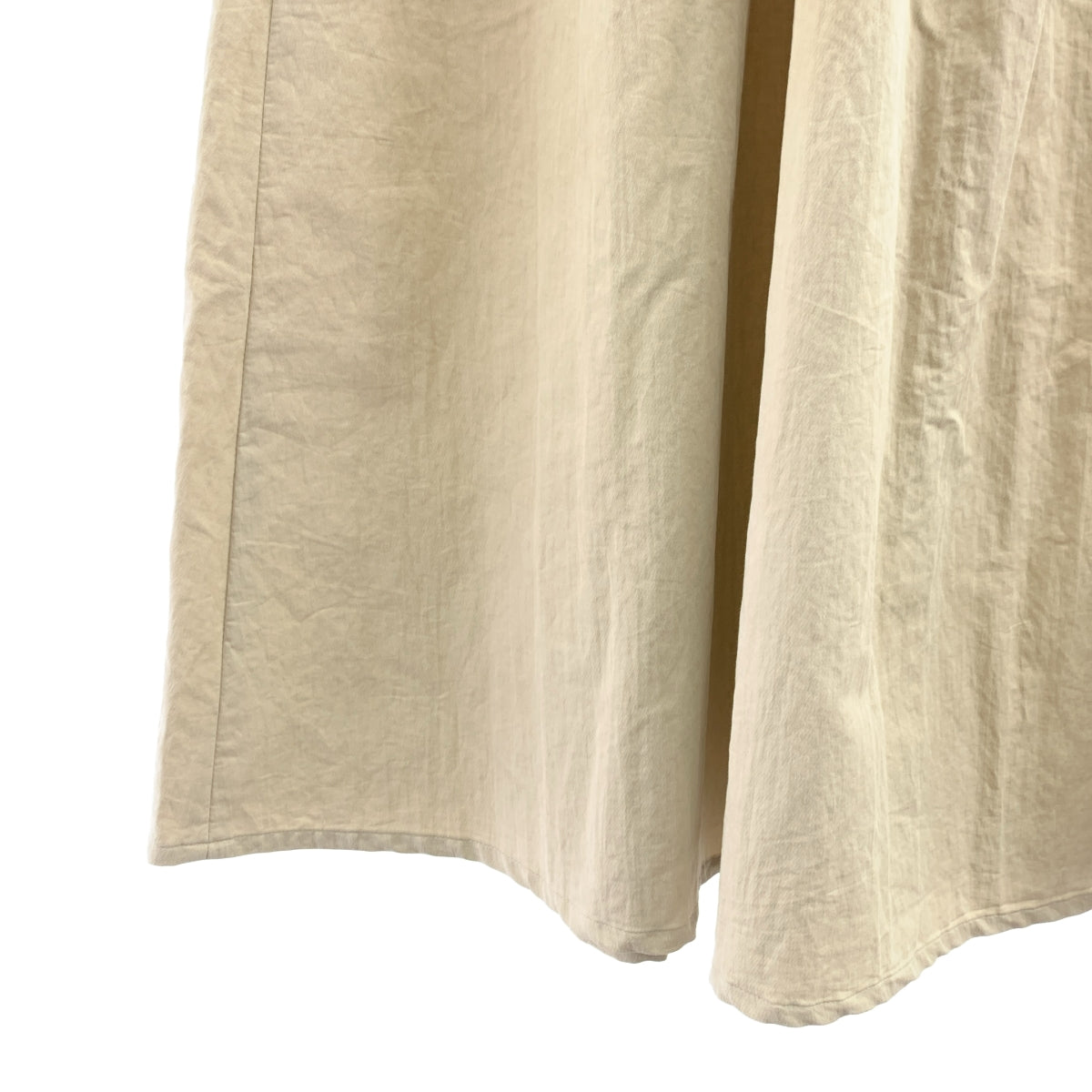 ebure | 2024SS | 抽繩輕皺棉質褶皺半身裙 | 尺寸 36 |