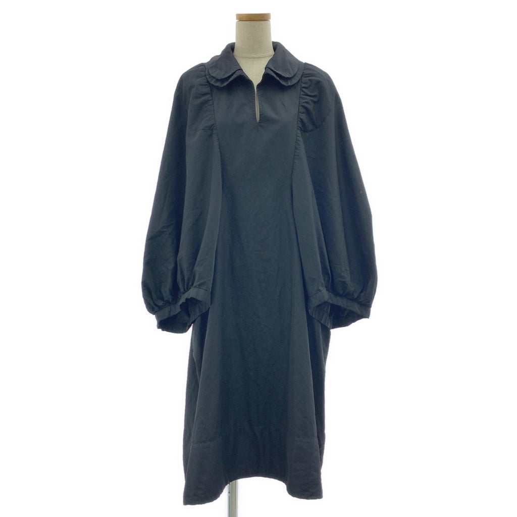 COMME des GARCONS / コムデギャルソン | 2015AW | ダブルラウンドカラー ボリュームスリーブ ワンピース | M | レディース