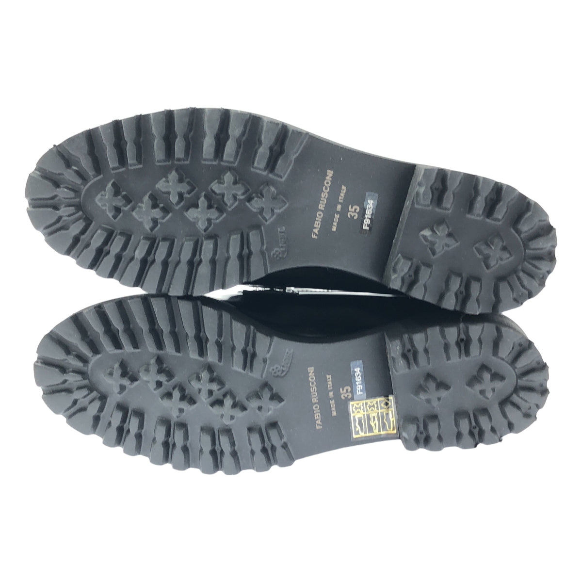 [全新] Fabio Rusconi | 流蘇底樂福鞋 | 35號 | 黑色 | 女款