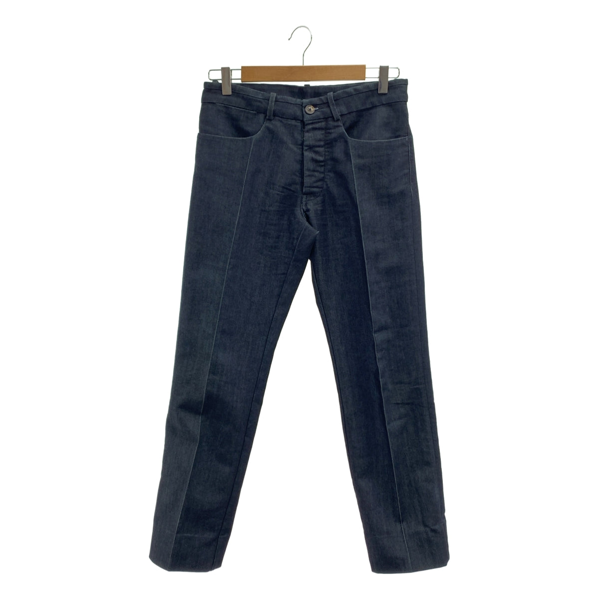 Maison Martin Margiela / 메종 마르탄 마르젤라 | 여기 노에 센터 프레스 데님 바지 | 44 | 남성