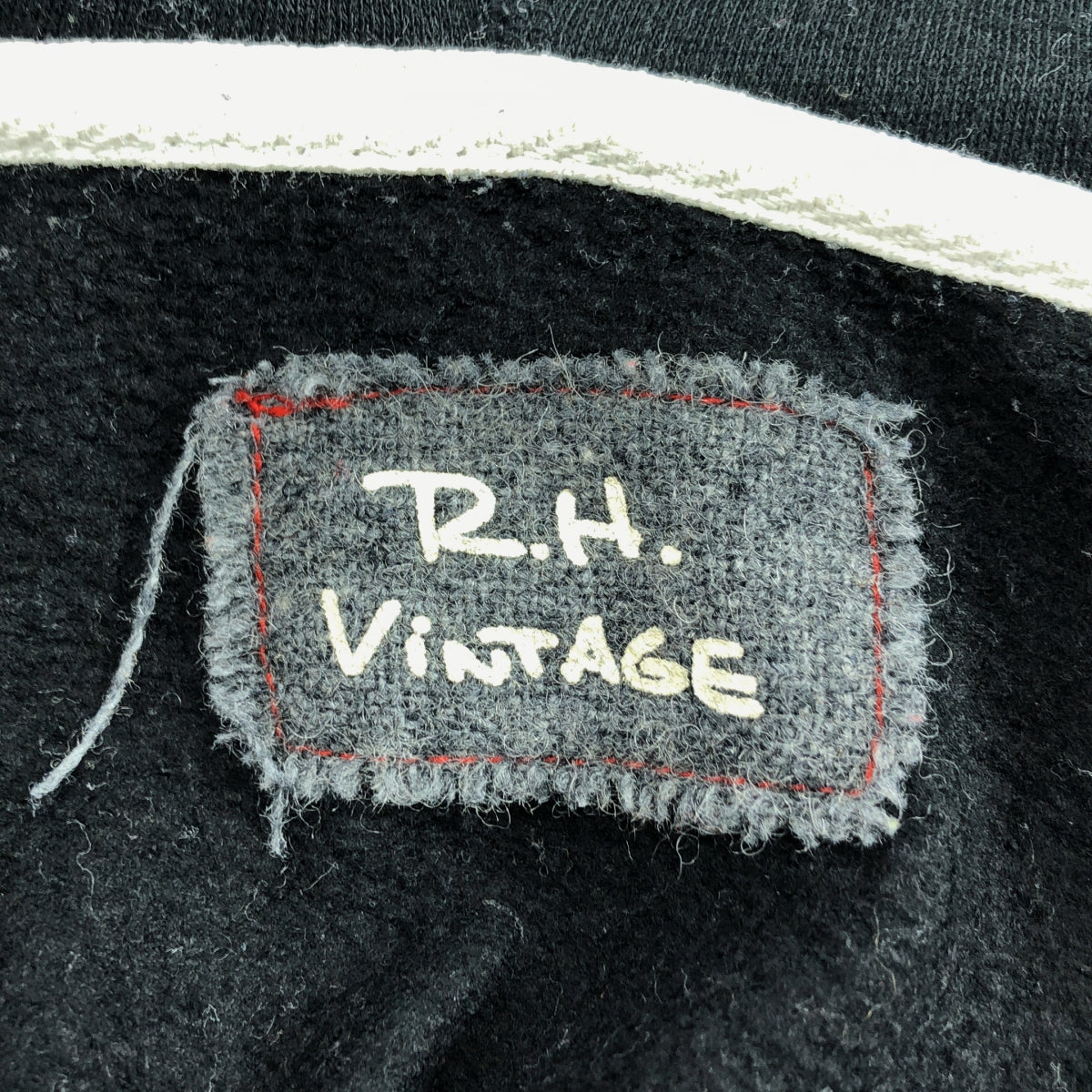 RHVINTAGE / 론허만 빈티지 | 풀 Zip 스웨트 트레이너 후디 | S | 블랙 | 여성