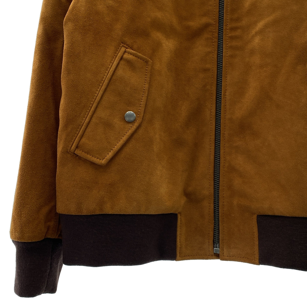 COACH / コーチ | THE LEATHER JACKET スエードレザー MA-1 フライトジャケット | L | メンズ