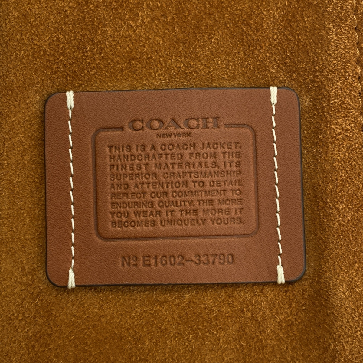 COACH / コーチ | THE LEATHER JACKET スエードレザー MA-1 フライトジャケット | L | メンズ