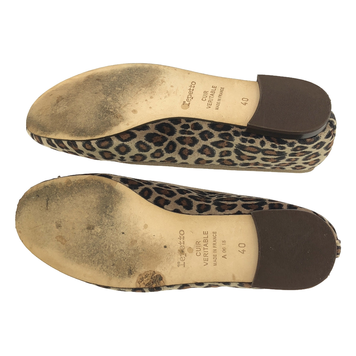 repetto / Repetto | CENDRILLON Leopard Ballet Shoes | 40 | Women's