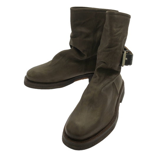 MIHARA YASUHIRO | Leather belt boots | 26.5cm | Men's