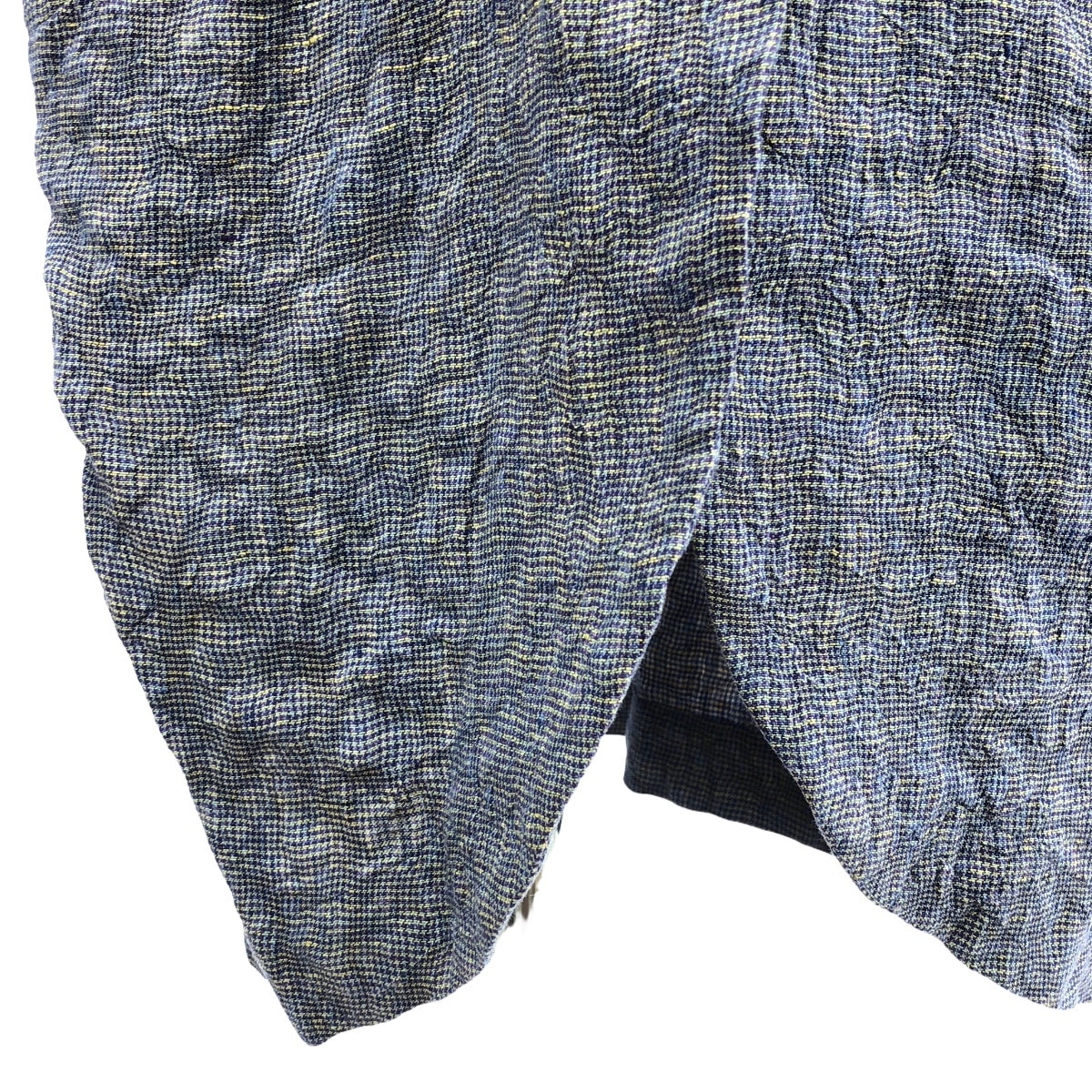 mina perhonen / mina perhonen | 2012ss | shimmer / linen round collar coat | 38 | women's