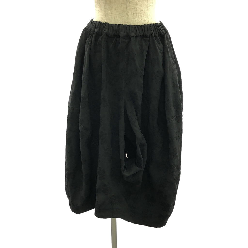 [品相良好] COMME des GARCONS COMME des GARCONS / Comme Comme | 2019秋冬 |成品花氣球褲 | XS |黑色 |女性的