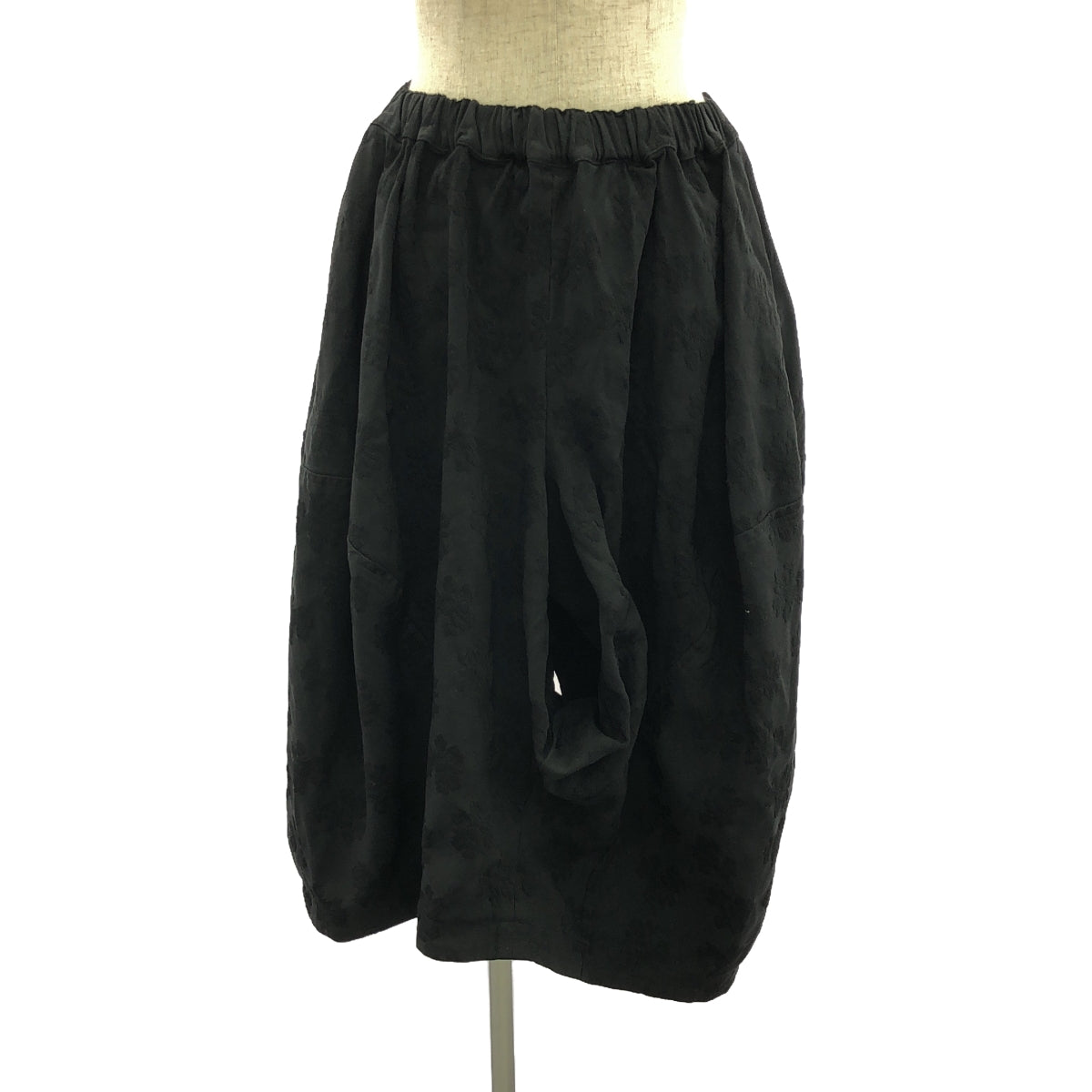 [品相良好] COMME des GARCONS COMME des GARCONS / Comme Comme | 2019秋冬 |成品花氣球褲 | XS |黑色 |女性的