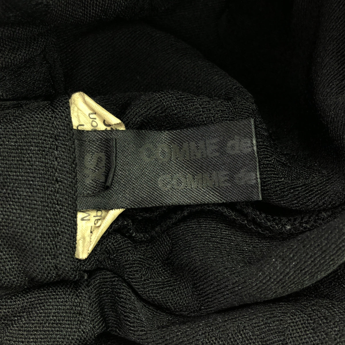 [品相良好] COMME des GARCONS COMME des GARCONS / Comme Comme | 2019秋冬 |成品花氣球褲 | XS |黑色 |女性的