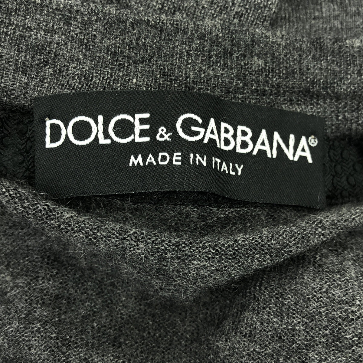 DOLCE＆GABBANA / ドルチェ＆ガッバーナドルガバ | カシミヤ Vネック カーディガン | 48 | グレー | レディース