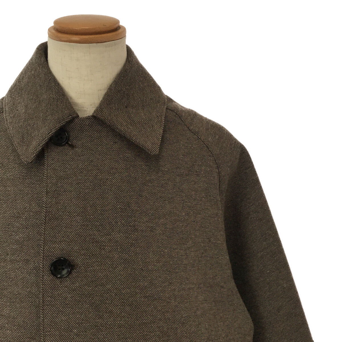 美品】 MAATEE&SONS / マーティー&サンズ | 2021AW | BAL COLLAR COAT ウール バルカラー コート – KLD