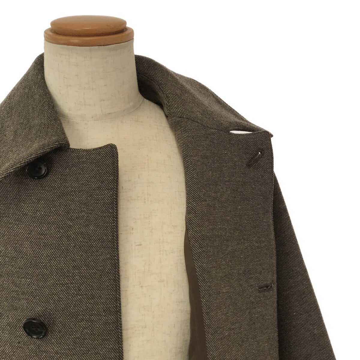 美品】 MAATEE&SONS / マーティー&サンズ | 2021AW | BAL COLLAR COAT ウール バルカラー コート – KLD