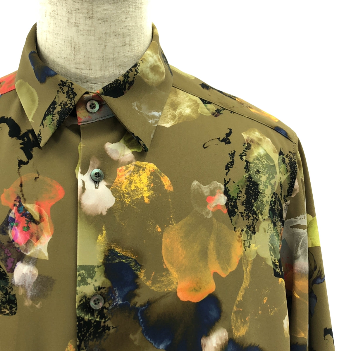 UJOH / ウジョー | 2023AW | REGULAR COLLAR SHIRT / 総柄 ハイネック シャツ | 2 | メンズ