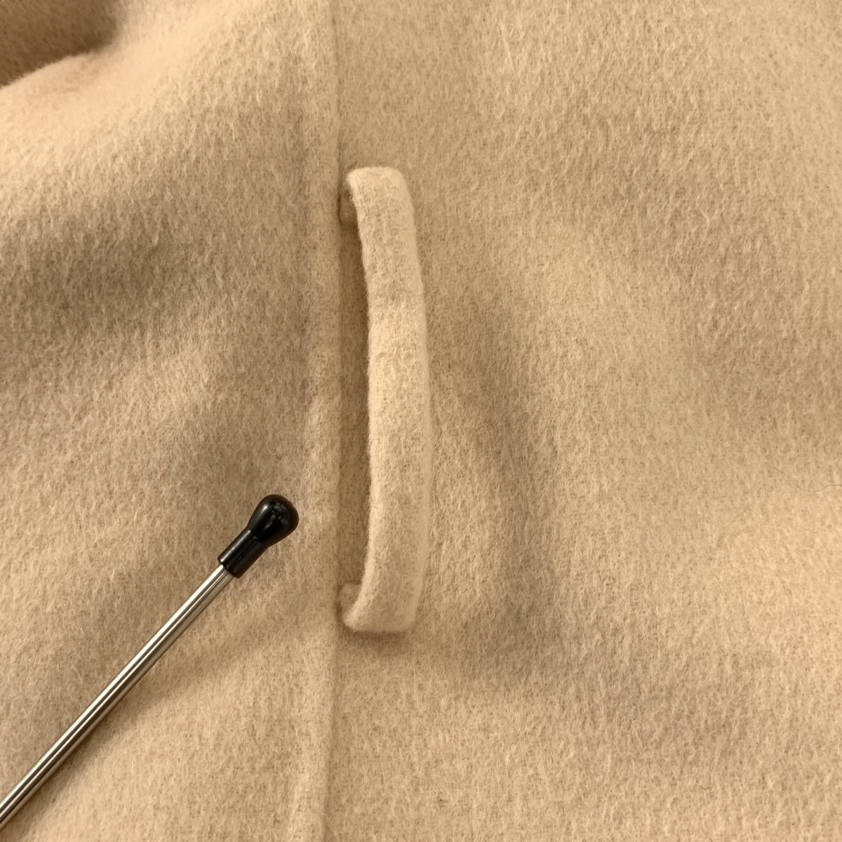 beautiful people / ビューティフルピープル | Wool beaver rever wafuku coat ロング コート | 34 | ベージュ | レディース