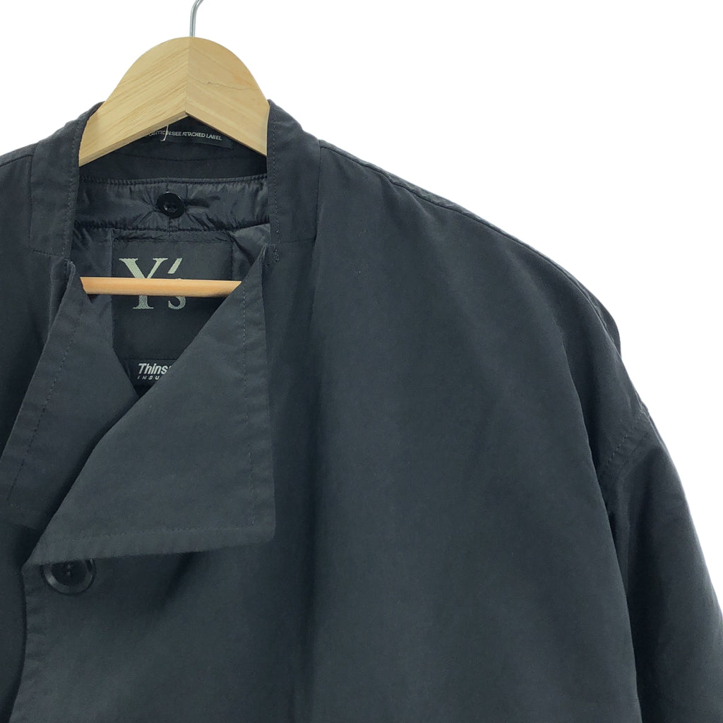 Y's / ワイズヨウジヤマモト | Thinsulate INSULATION シンサレート ダブルボタン ジャケット | 1 | レディース