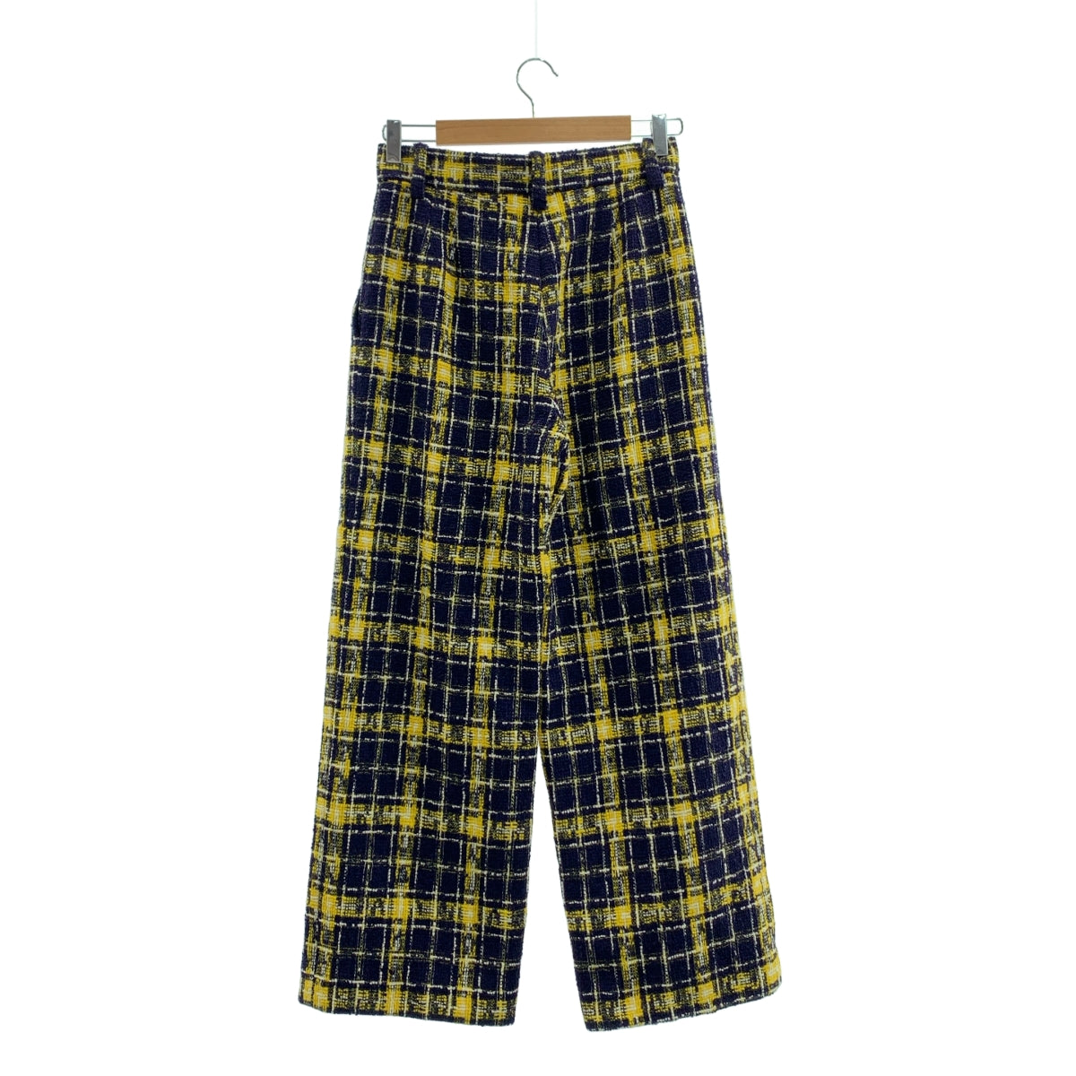 MARC JACOBS / 마크 제이콥스 | 체크 트위드 와이드 팬츠 | 2 | 여성