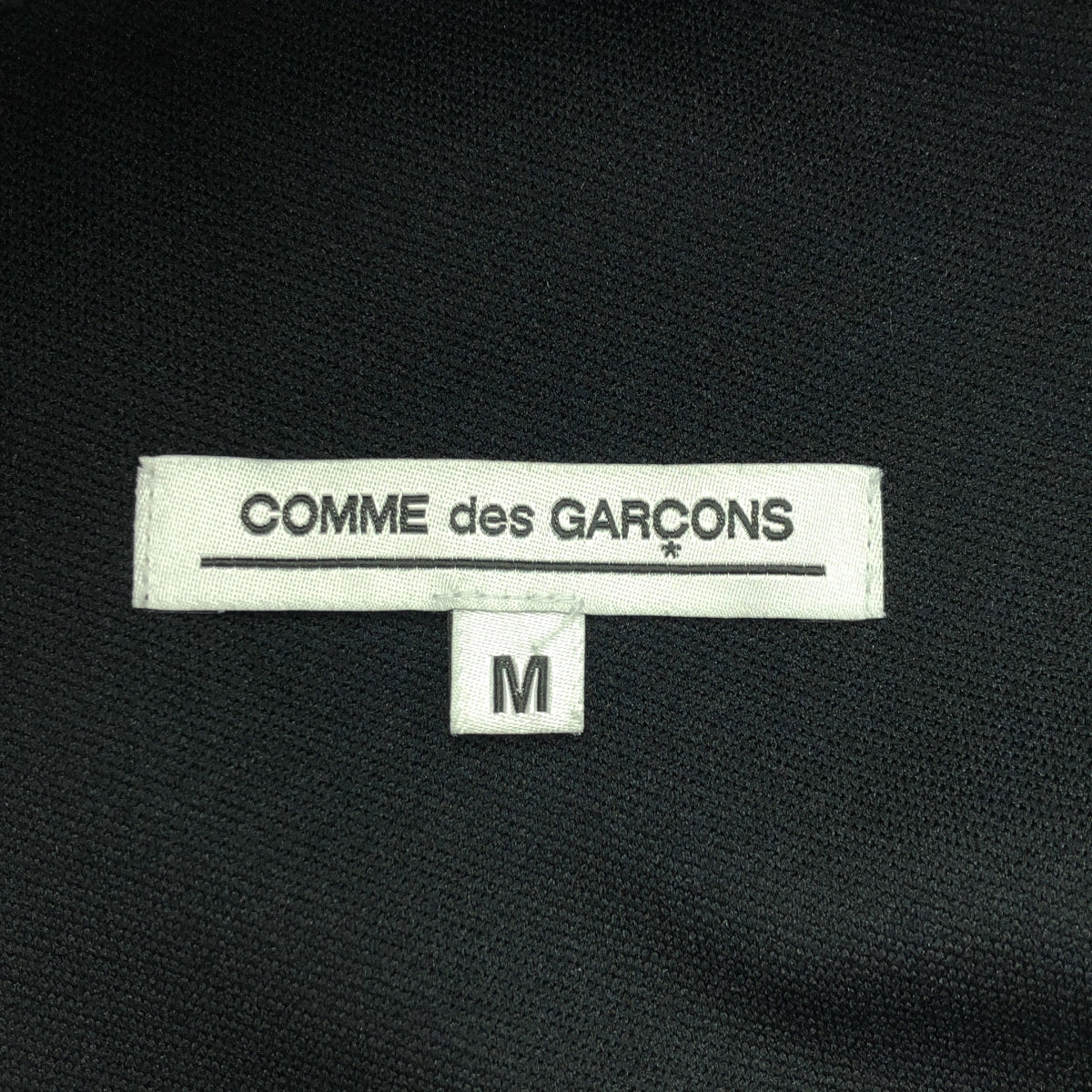 COMME des GARCONS / コムデギャルソン | ポリエステル 裾ジップスリット ドローストリング ジャージ イージー パンツ | M | レディース