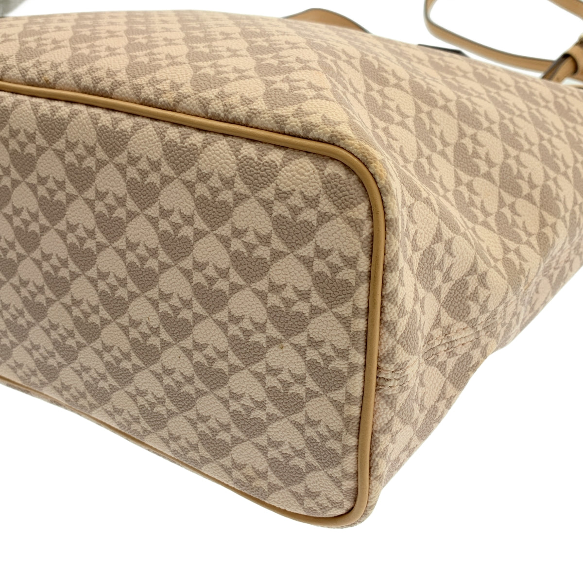 KATE SPADE / 케이트 스페이드 | 2Way 총 무늬 PVC 토트 숄더백 | 베이지계 | 여성