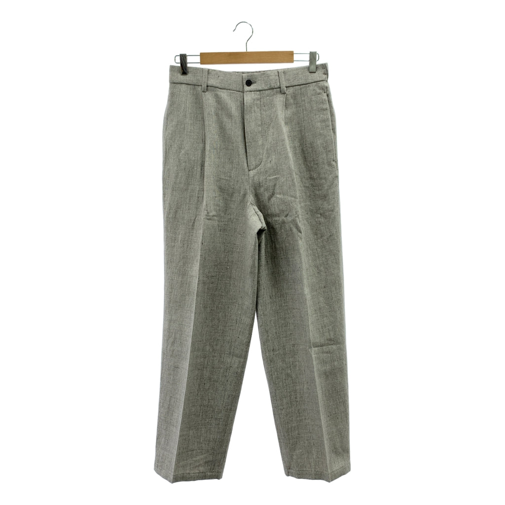 ATON / 에이튼 | 린넨 울 탁 이지 팬츠 | 04 | 남성