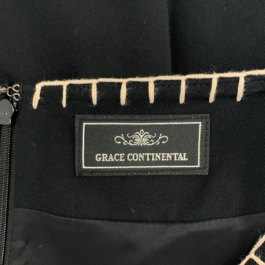 GRACE CONTINENTAL | 刺繡抽繩洋裝 / 有襯裡 | 尺寸 36 |