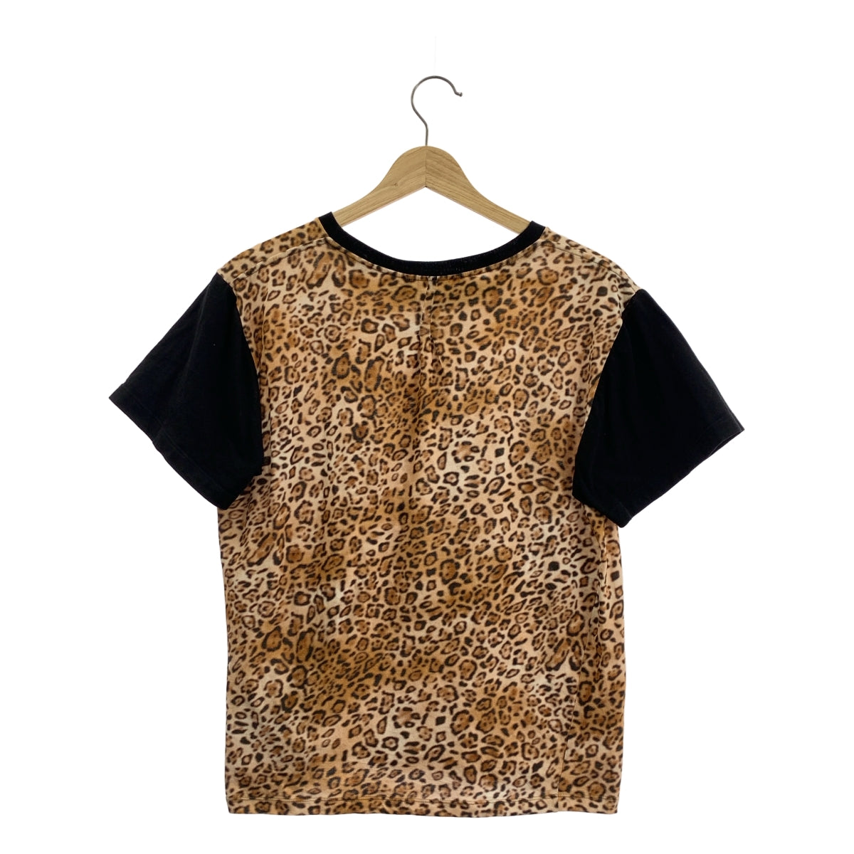 SAINT LAURENT PARIS / サンローランパリ | ベイビーキャット 袖切替 プリントTシャツ | S | メンズ