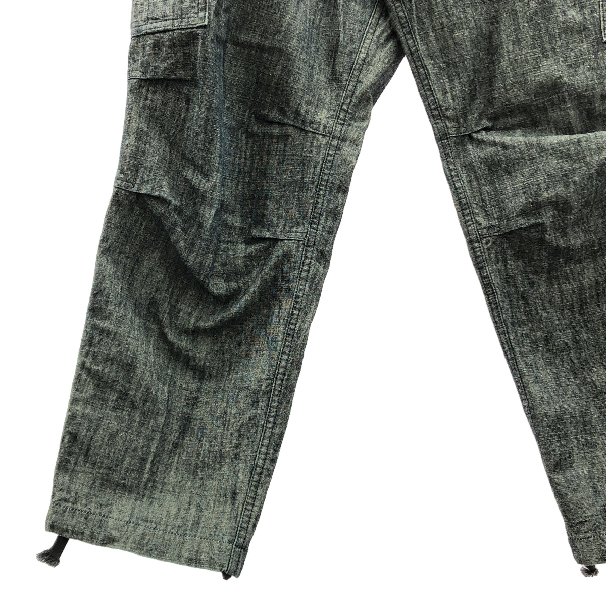 kolor / Color | Dyed Military Cargo Pants | 2 | Gray/Navy | Men's