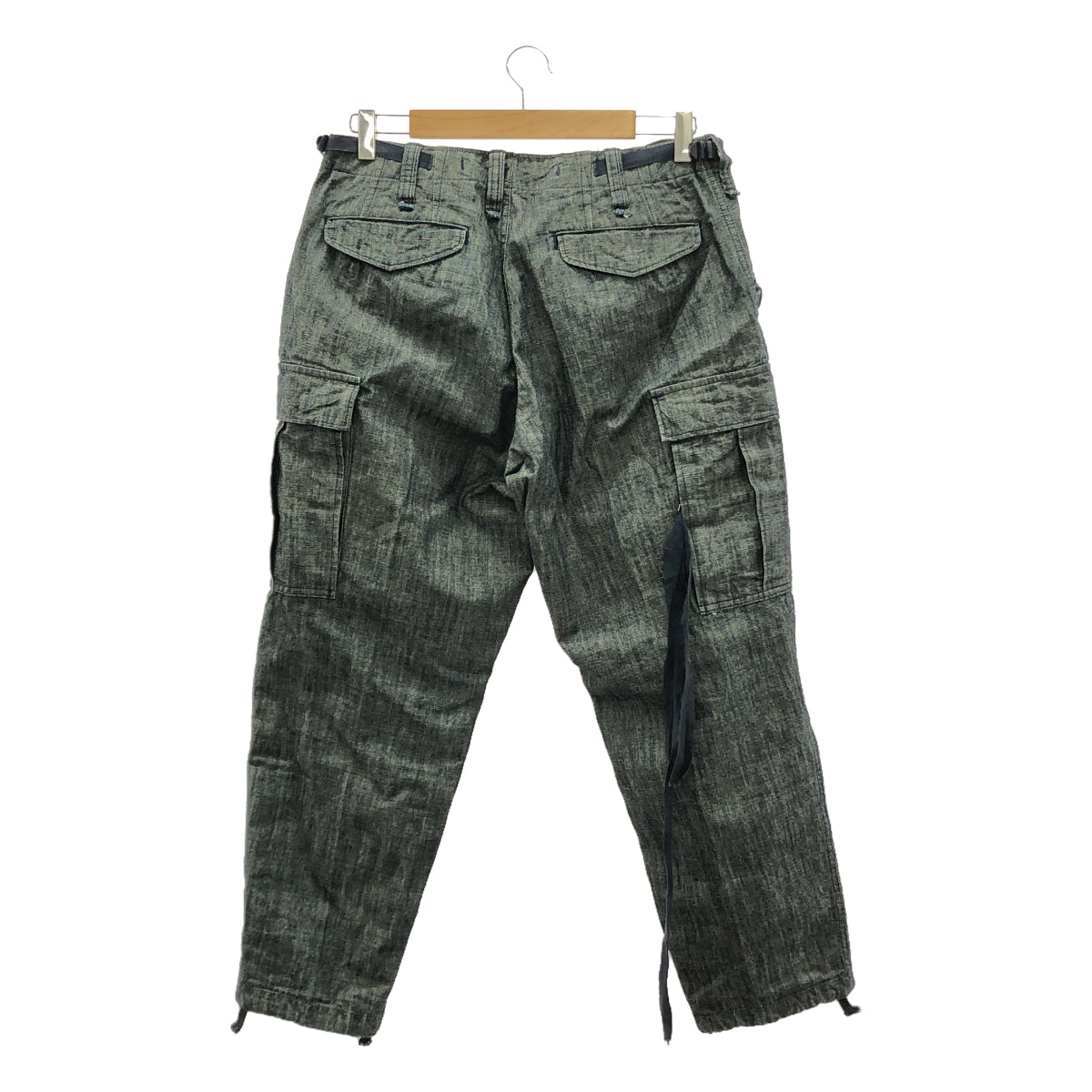 kolor / Color | Dyed Military Cargo Pants | 2 | Gray/Navy | Men's