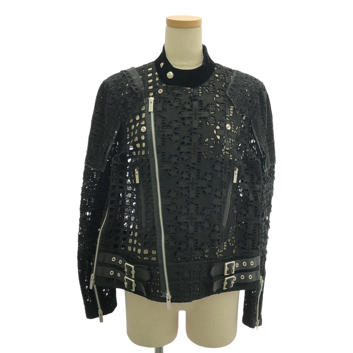 sacai / Sacai | Embroidery Lace Blouson Lace Zip Jacket | 1 | Women's