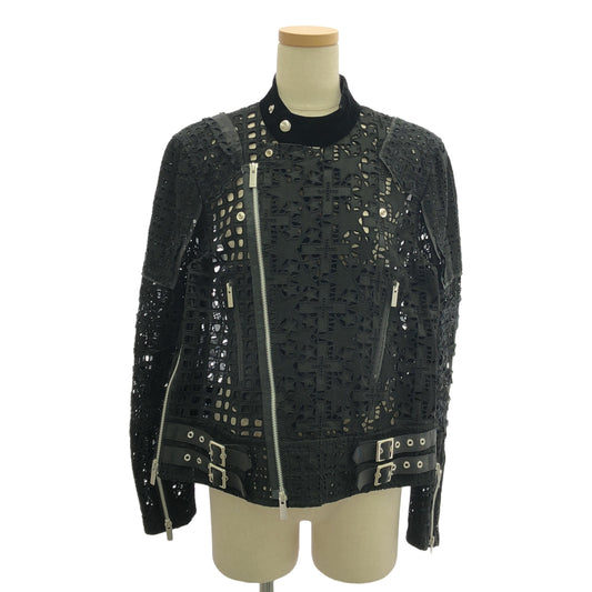 sacai / Sacai | Embroidery Lace Blouson Lace Zip Jacket | 1 | Women's