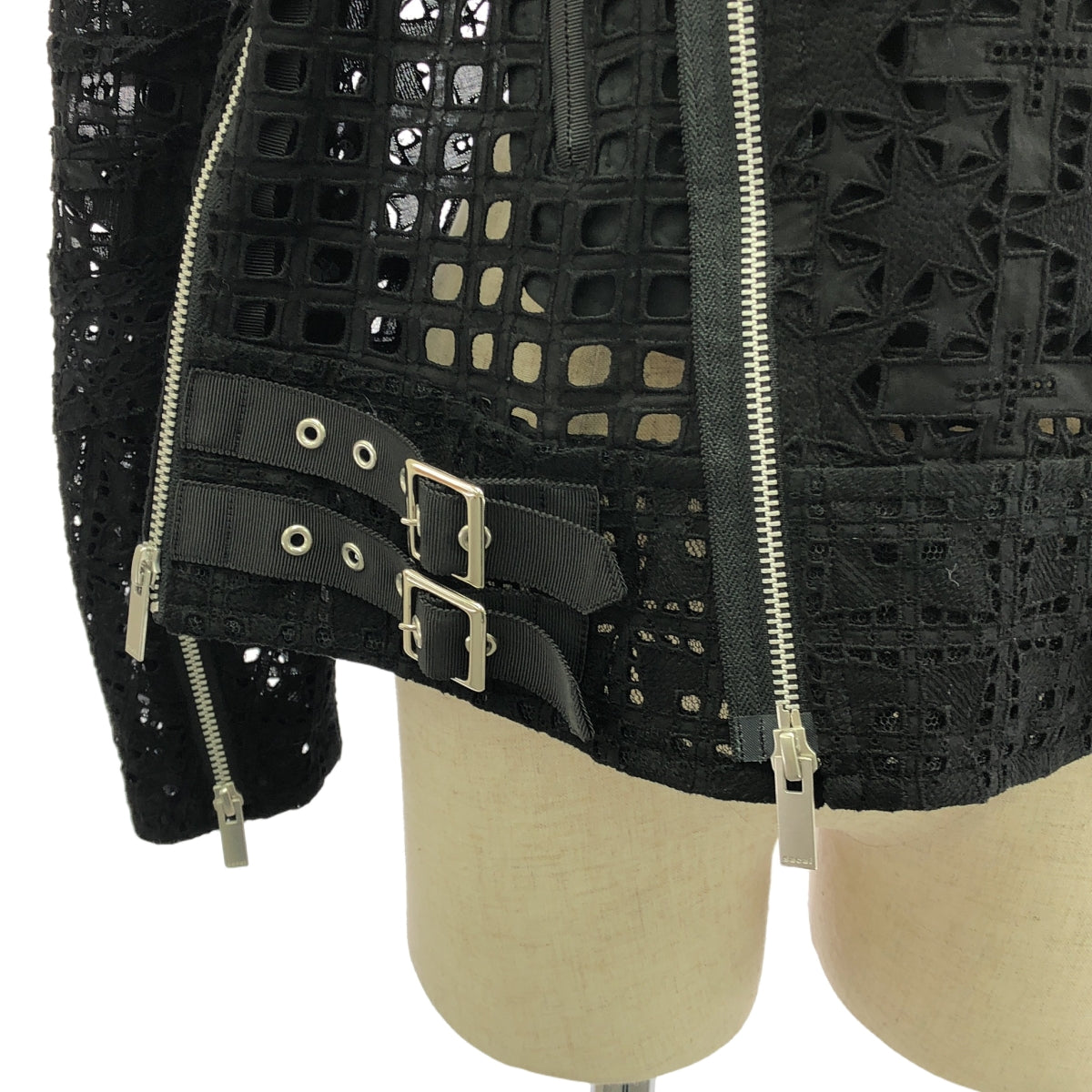 sacai / Sacai | Embroidery Lace Blouson Lace Zip Jacket | 1 | Women's