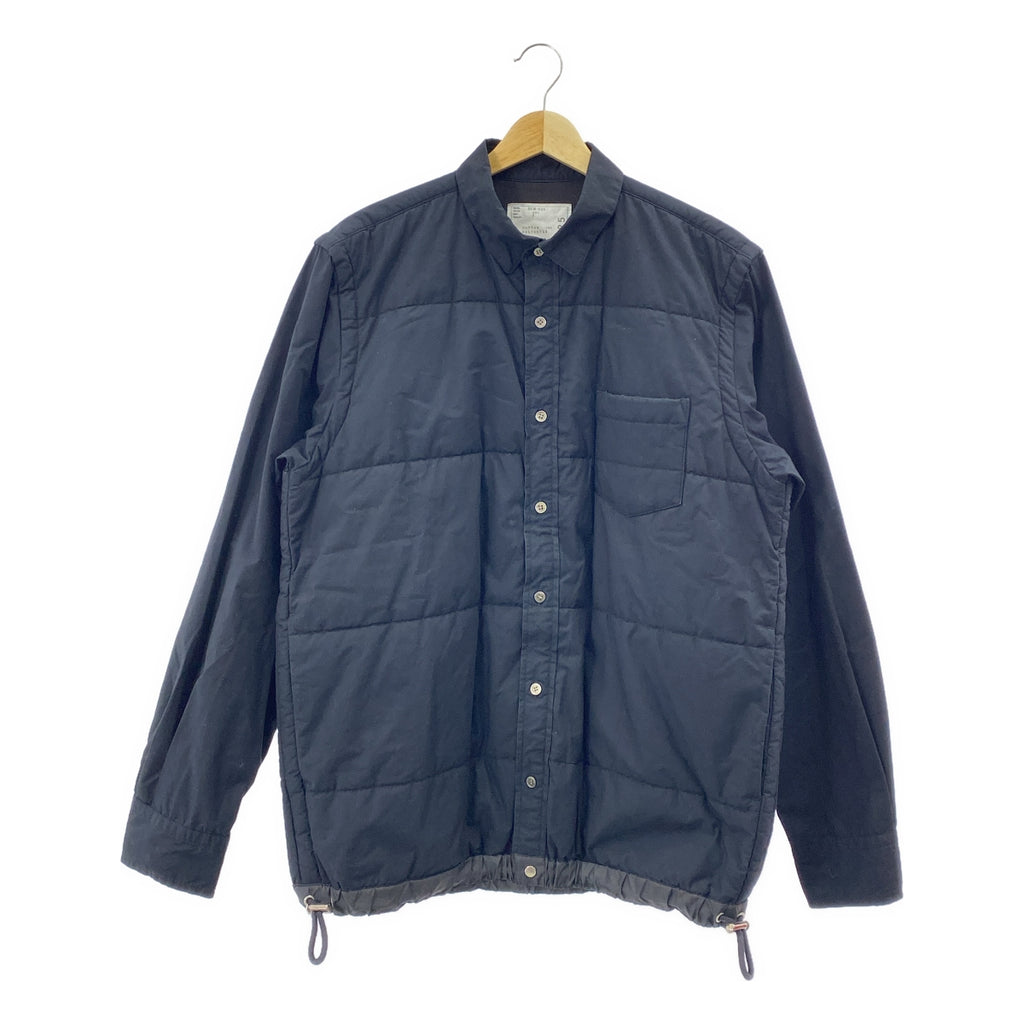 sacai / 사카이 | Cotton Quilted Shirt 안솜 셔츠 재킷 | 2 | 남성