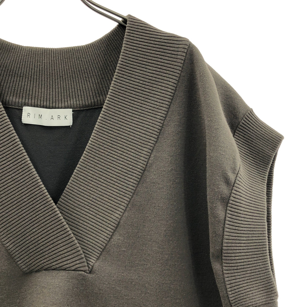 RIM.ARK / 림 아크 | Oversize knit tops 니트 베스트 | F | 여성