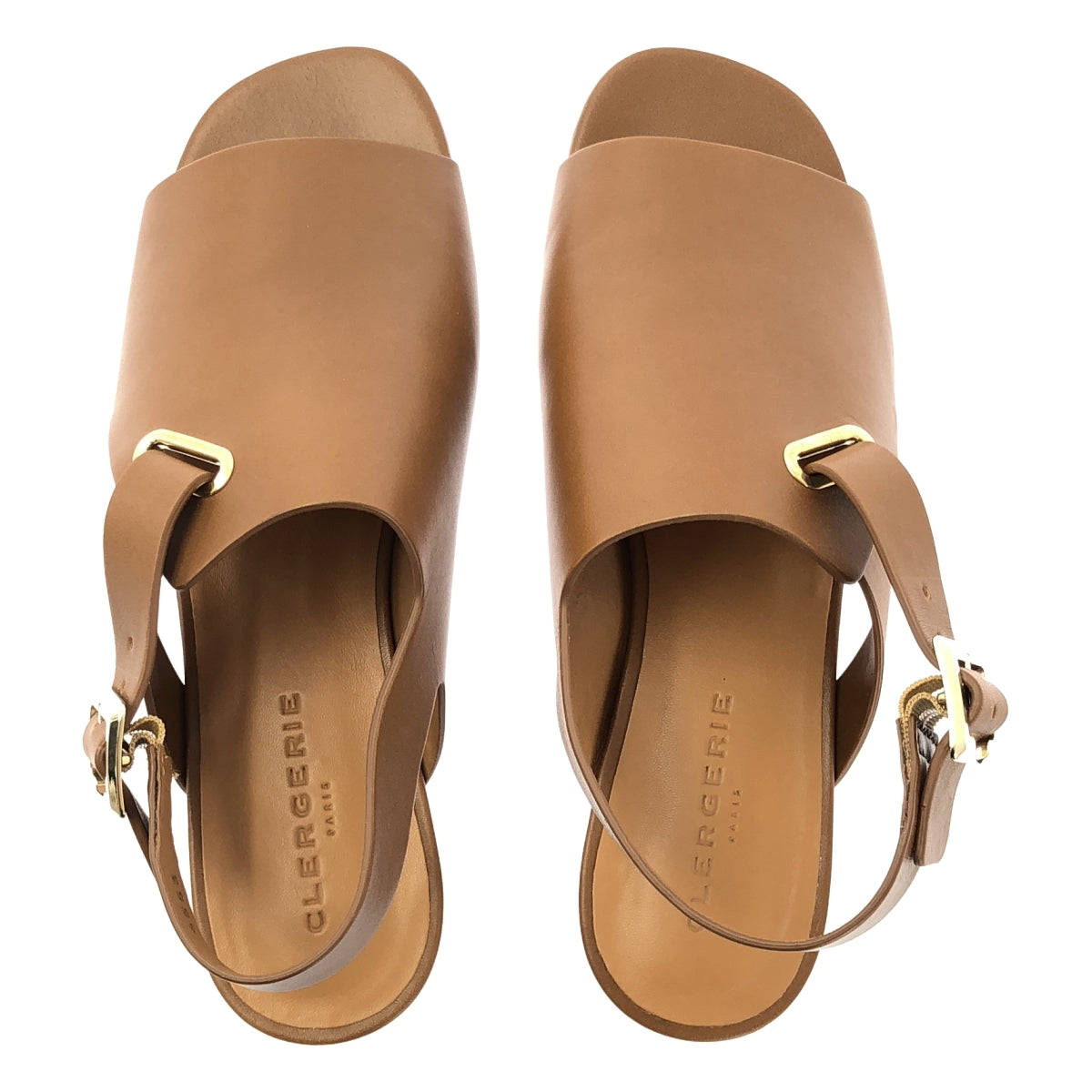 Clergerie Paris / クレジュリー | ADA SANDAL レザー スリングバック サンダル | 24 | レディース