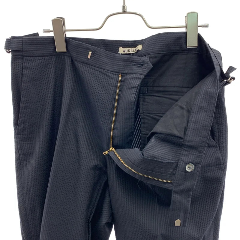 AURALEE / オーラリー | SILK SEERSUCKER SLACKS / シルク シアサッカー スラックス | 5 | メンズ