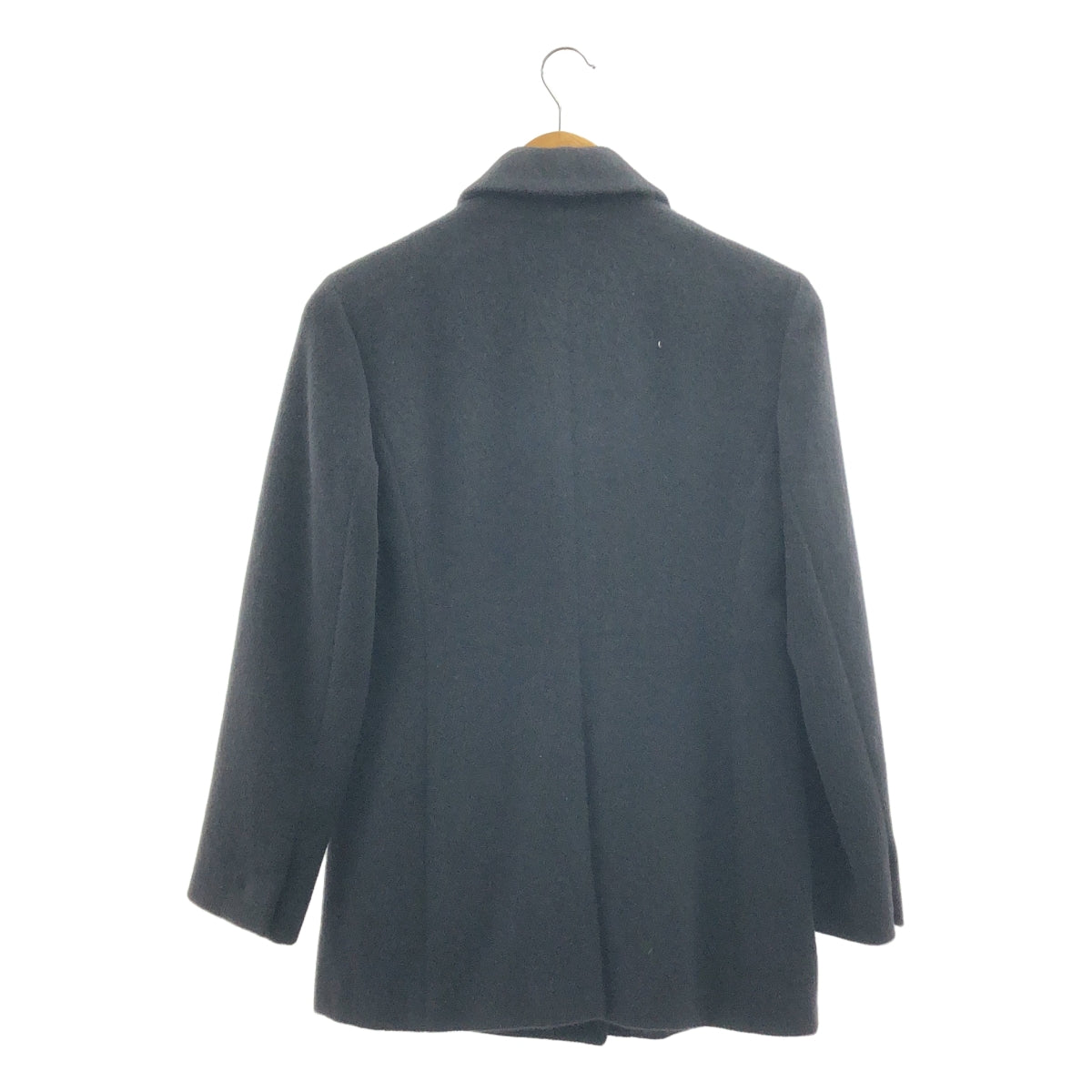 JIL SANDER / ジルサンダー | ステンカラー ショート コート ジャケット | 34 | ブラック | レディース