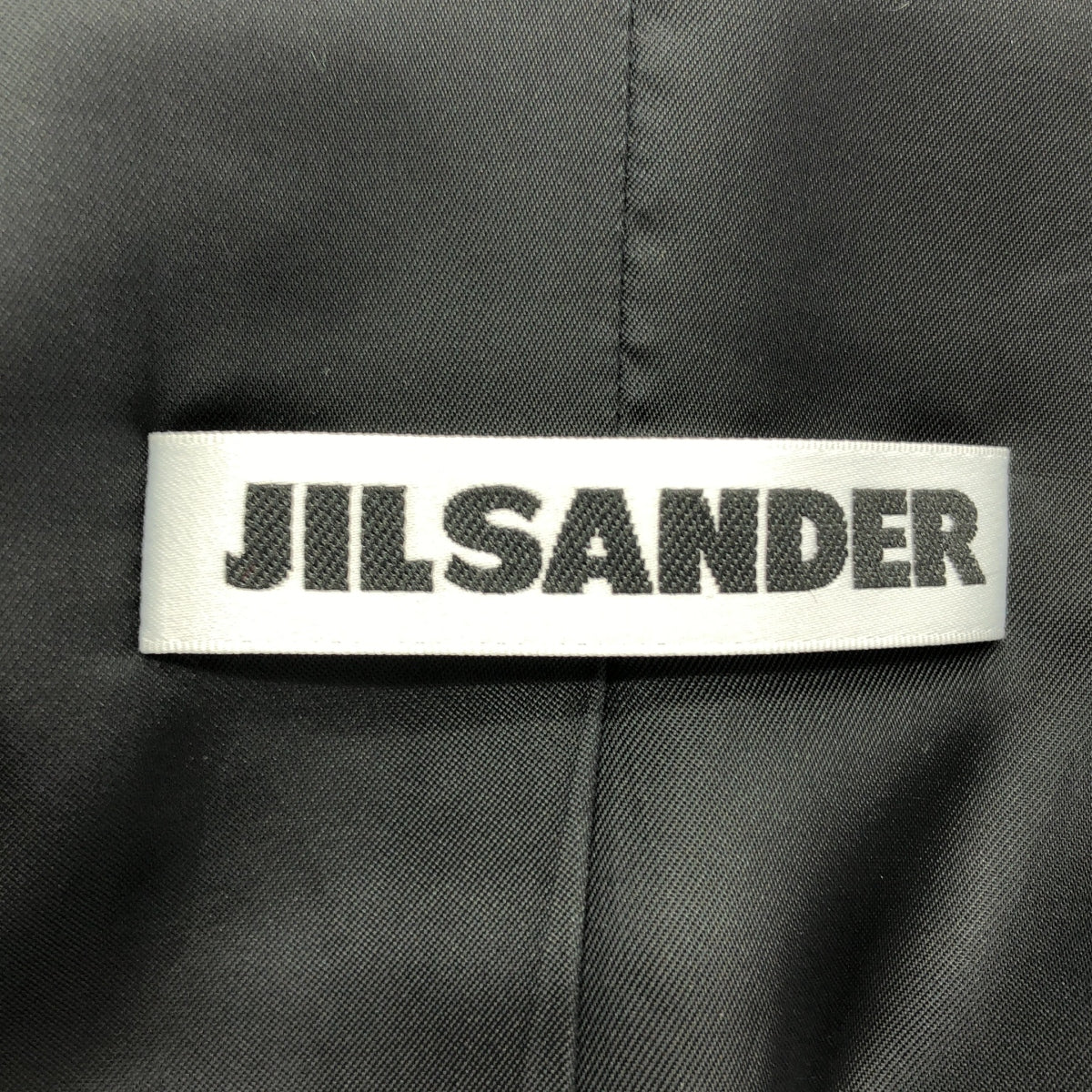 JIL SANDER / 질 썬더 | 스텐 컬러 쇼트 코트 재킷 | 34 | 블랙 | 여성
