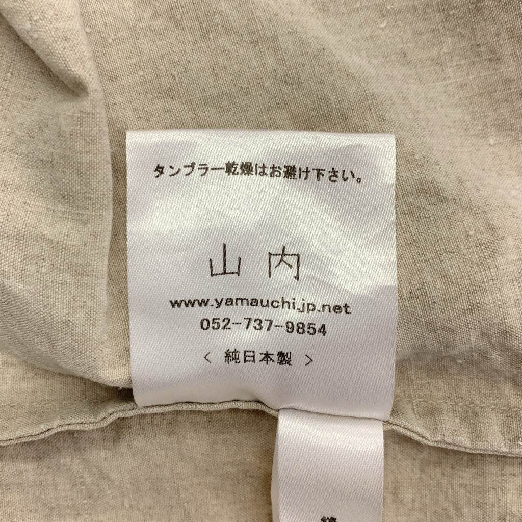 yamauchi | 鹽縮亞麻紐扣襯衫 | 2 |