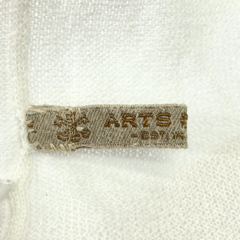 ARTS&SCIENCE / アーツアンドサイエンス | Short Sleeve Balloon Sweater 和紙ブレンド 半袖 バルーンニット | 1 | レディース