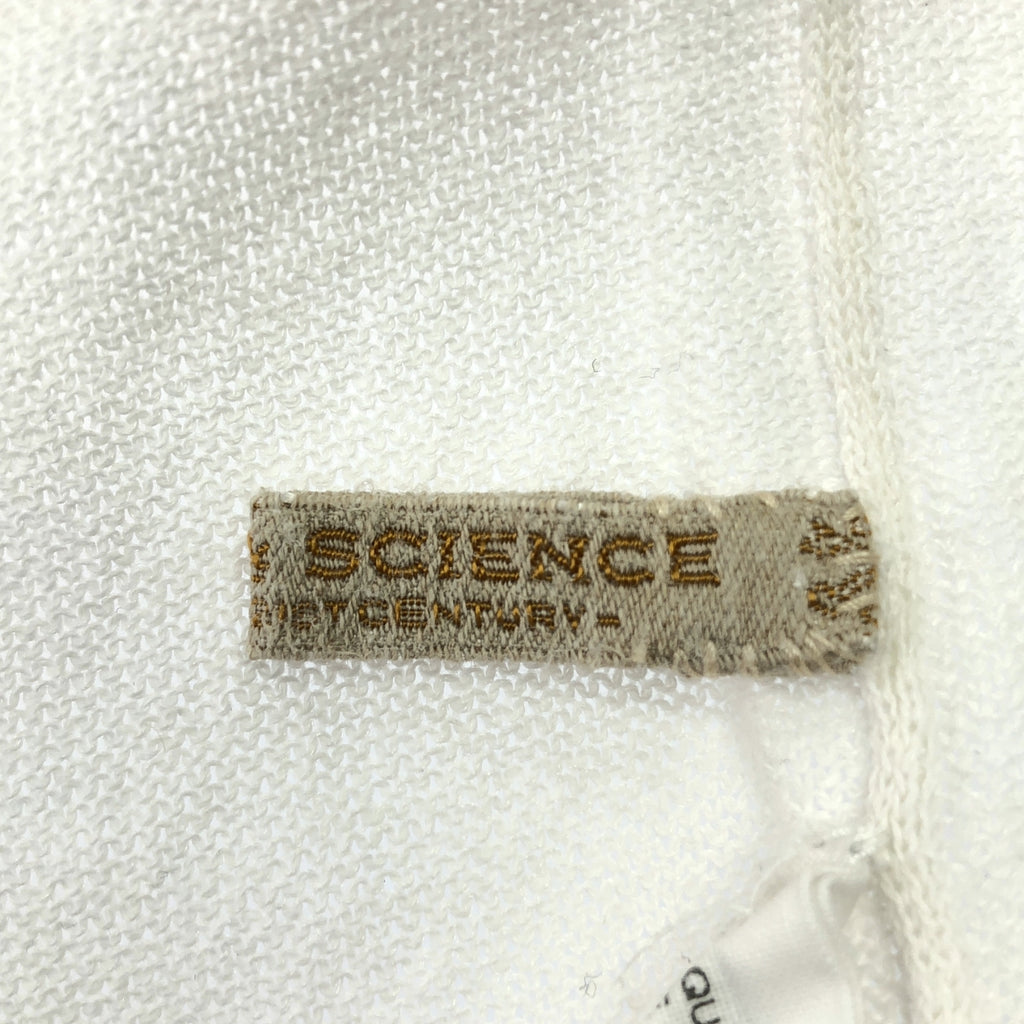 ARTS&SCIENCE / アーツアンドサイエンス | Short Sleeve Balloon Sweater 和紙ブレンド 半袖 バルーンニット | 1 | レディース