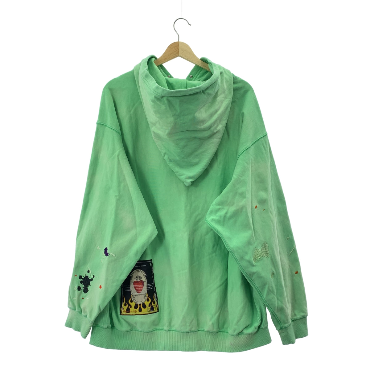 TENDER PERSON / テンダーパーソン | Painting Embroidery Hoodie コットン フーデッド トレーナー | 3 | メンズ